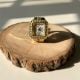 Handcrafted 18K Gold Plated Studded Watch Ring